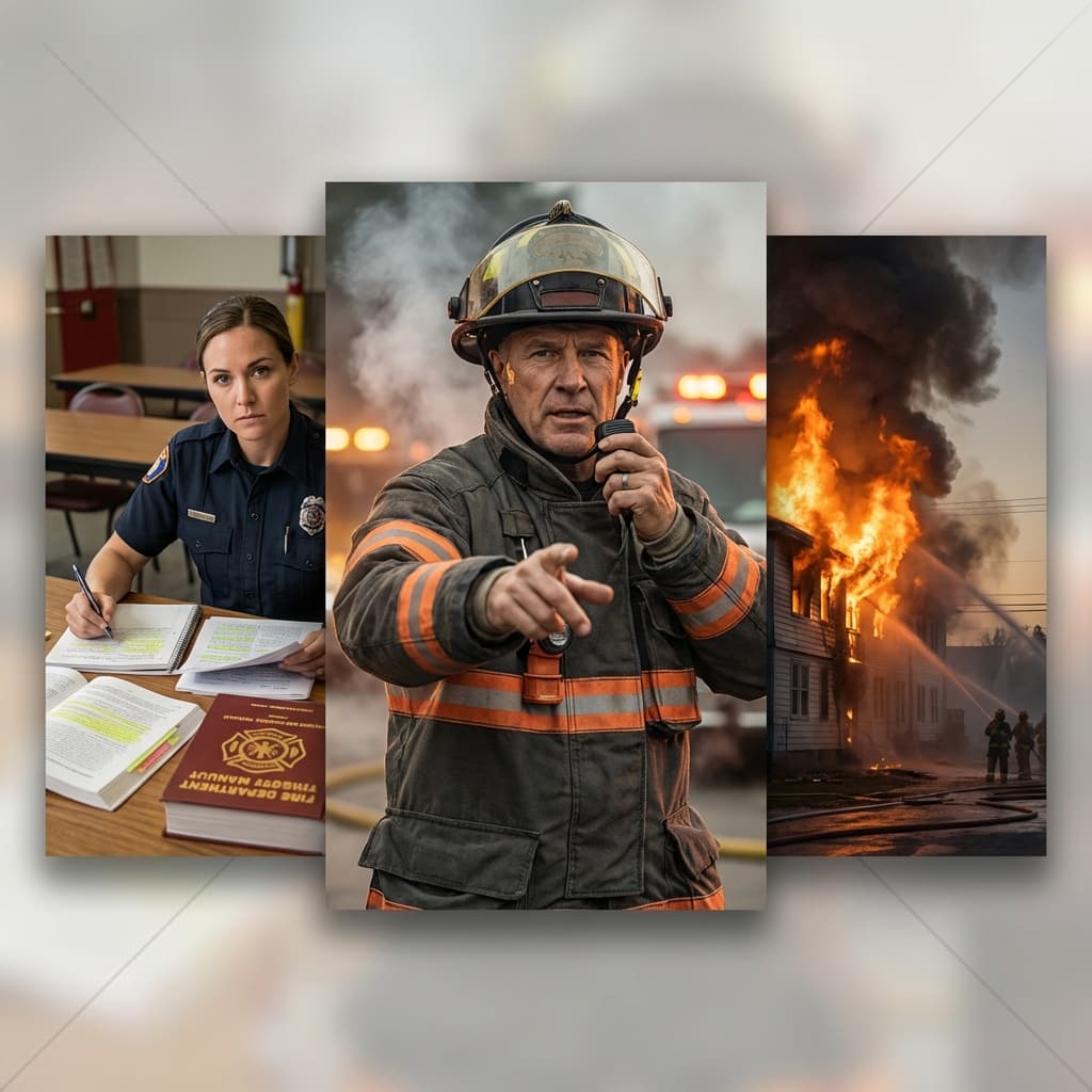 FirePrep360 training collage